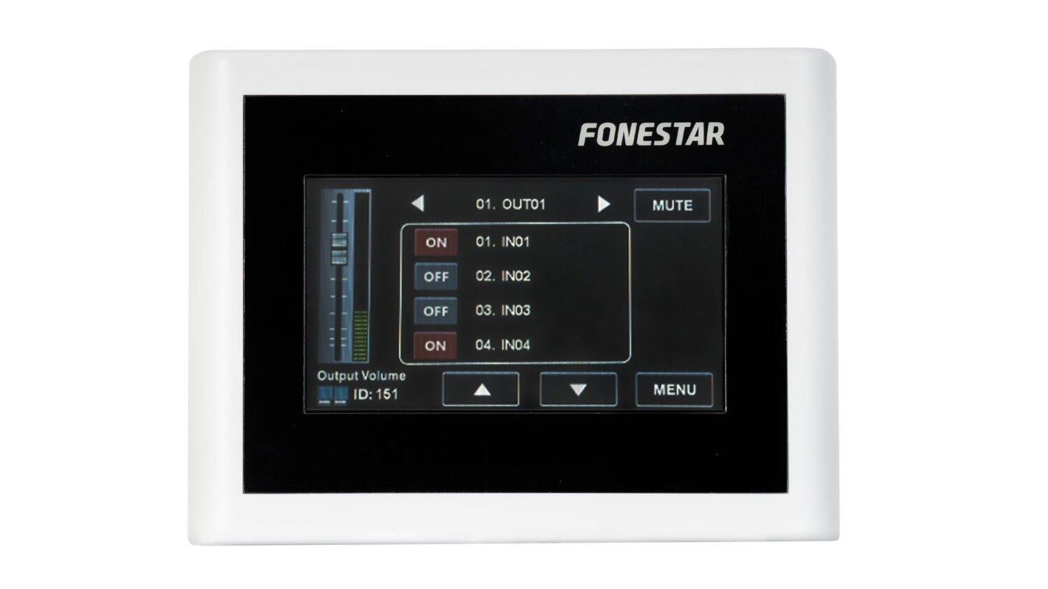 MPX-460P Dokunmatik Volüm/Bölge/Sahne Kontrol Paneli