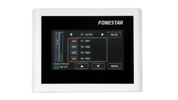 MPX-460P Dokunmatik Volüm/Bölge/Sahne Kontrol Paneli