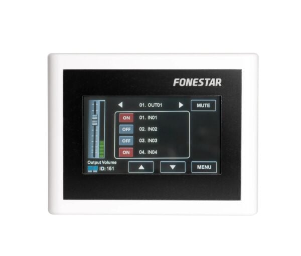 MPX-460P Dokunmatik Volüm/Bölge/Sahne Kontrol Paneli