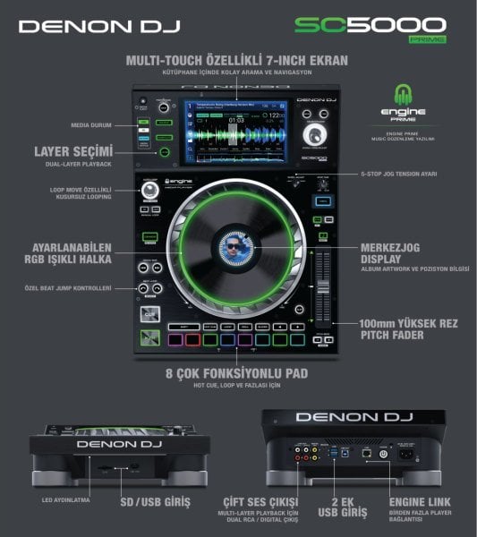 DENON DN-SC5000 Prime Media Player