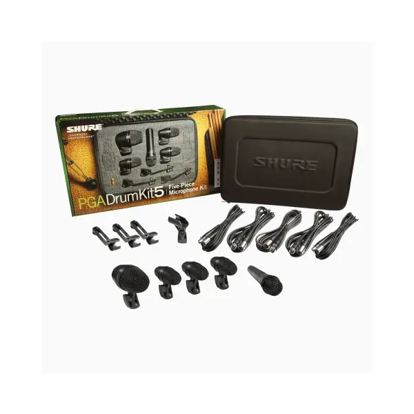 Shure PGADRUMKIT5 Davul Mikrofon Seti