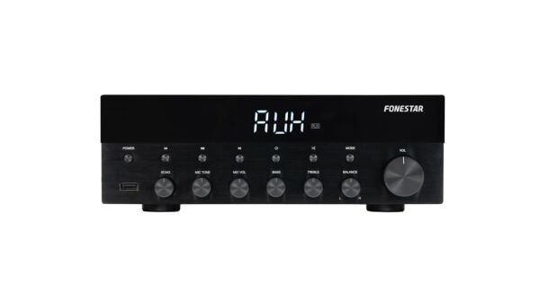 AS-1515 Hi-Fi Stereo Amfi 2x15 Watt 4 Ohm USB/FM/Bluetooth