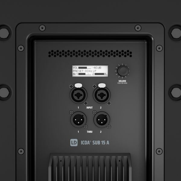 ICOA SUB 15 A 1x15'' 1600 Watt Aktif Subbass Hoparlör