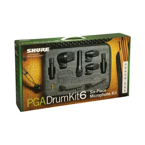 Shure PGADRUMKIT6 Davul Mikrofon Seti