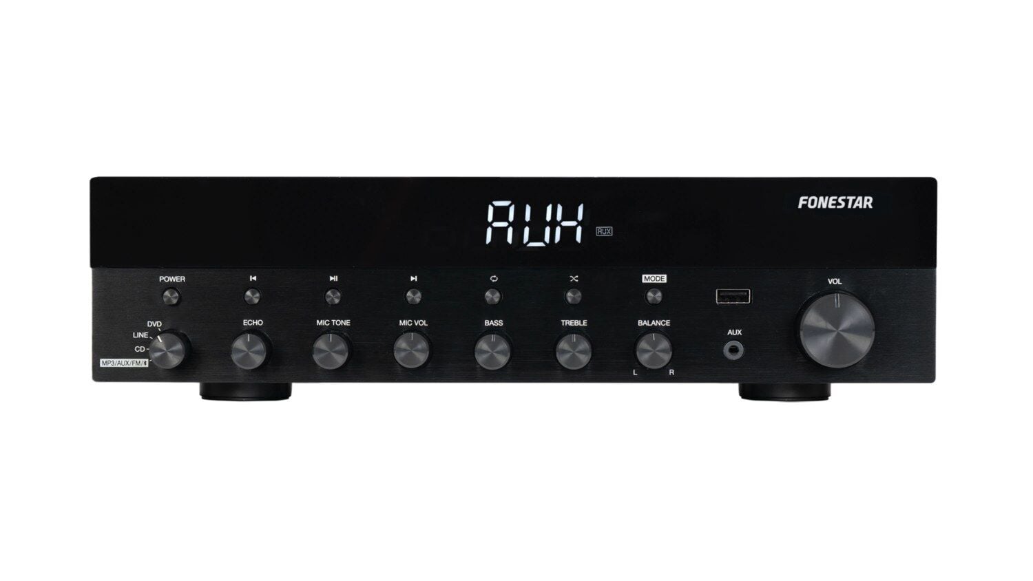 AS-3030 Hi-Fi Stereo Amfi 2x30 Watt 4 Ohm USB/FM/Bluetooth