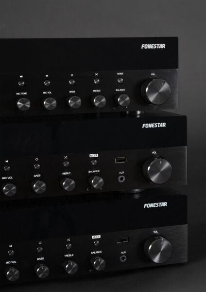 AS-3030 Hi-Fi Stereo Amfi 2x30 Watt 4 Ohm USB/FM/Bluetooth