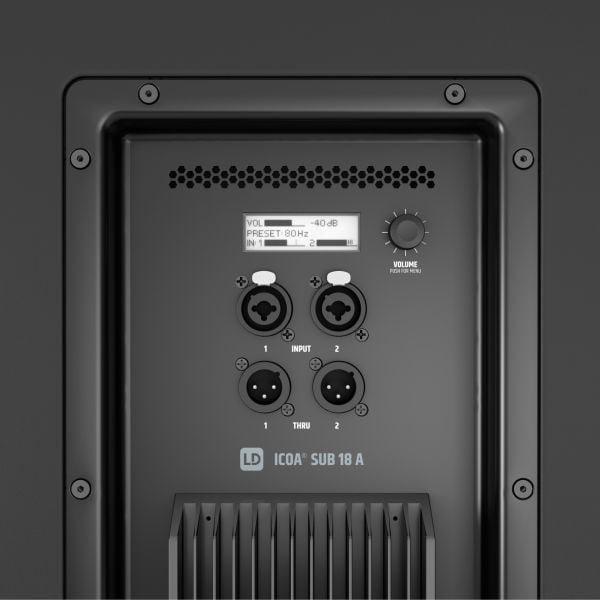 ICOA SUB 18 A 1x18'' 2400 Watt Aktif Subbass Hoparlör