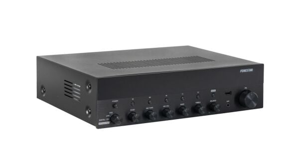 AS-6060 Hi-Fi Stereo Amfi 2x60 Watt 4 Ohm USB/FM/Bluetooth