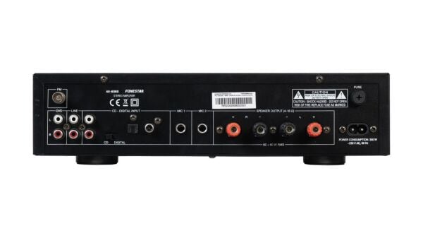 AS-6060 Hi-Fi Stereo Amfi 2x60 Watt 4 Ohm USB/FM/Bluetooth