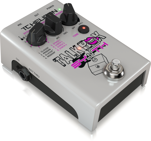 Talkbox Synth Vokal Pedalı