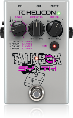 Talkbox Synth Vokal Pedalı