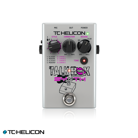 Talkbox Synth Vokal Pedalı