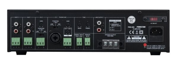 PROX-60S 60 Watt Tek Bölge Amfi