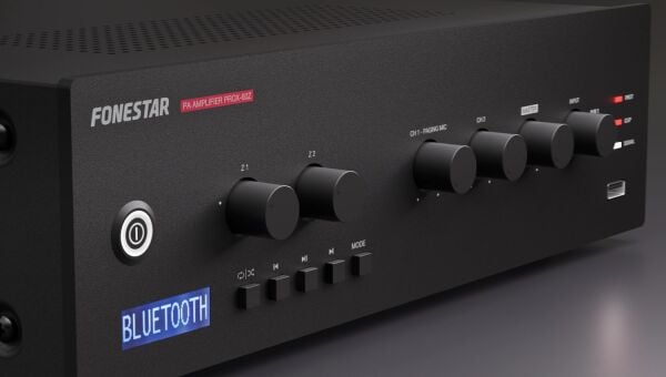 PROX-60Z 60 Watt Çok Bölgeli Amfi (2 Bölge) USB/FM/Bluetooth