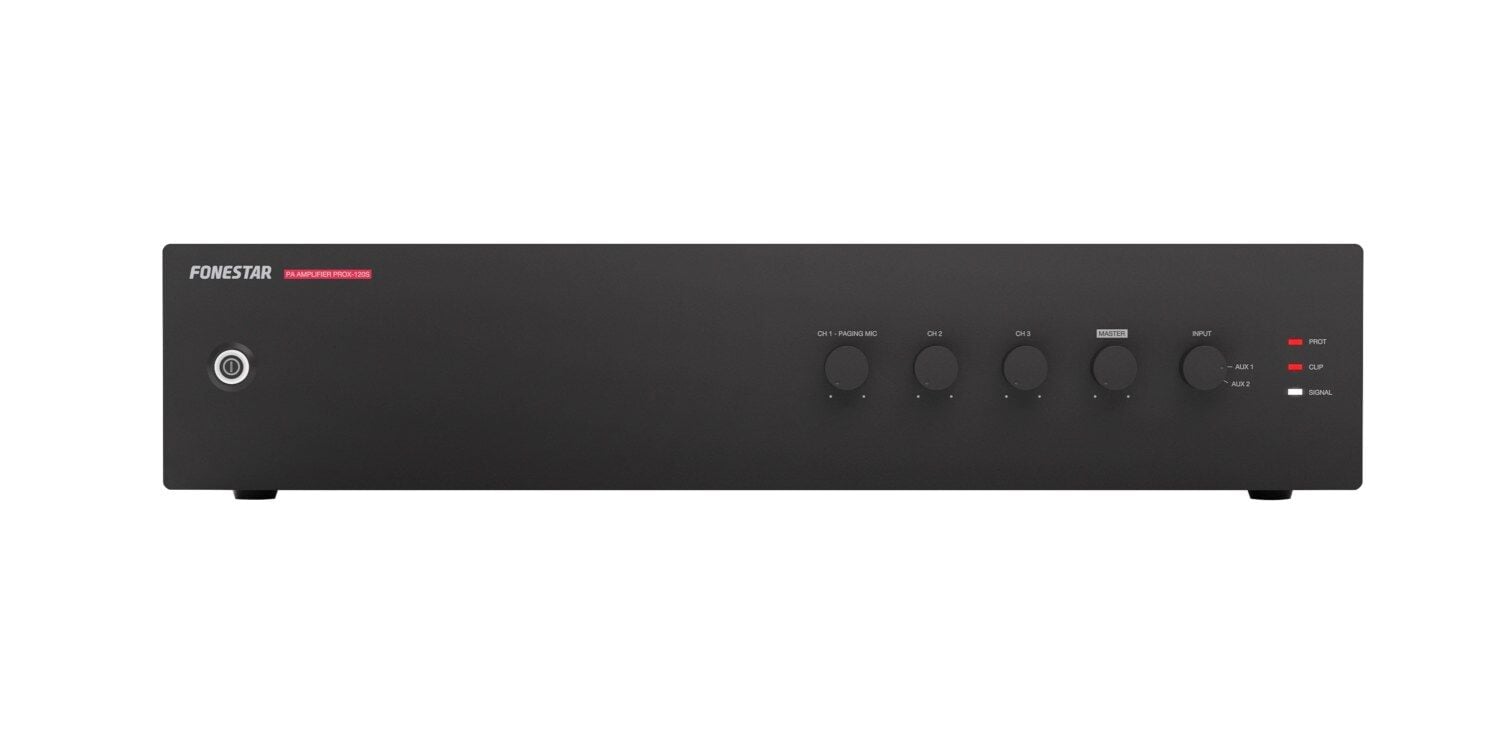PROX-120S 120 Watt Tek Bölge Amfi