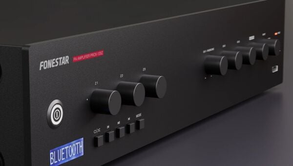 PROX-120Z 120 Watt Çok Bölgeli Amfi (3 Bölge) Bluetooth/USB