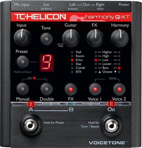 VOICETONE HARMONY GXT Vokal Prossesör