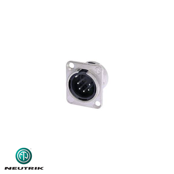 NC5MD L1 Şase Tipi 5 Pin XLR Konnektör