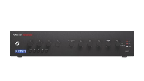 PROX-240Z 240 Watt Çok Bölgeli Amfi (4 Bölge) USB/FM/Bluetooth