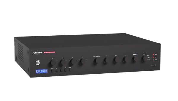 PROX-240Z 240 Watt Çok Bölgeli Amfi (4 Bölge) USB/FM/Bluetooth