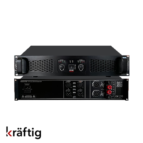 KD2650 2x600 Watt Power Amfi