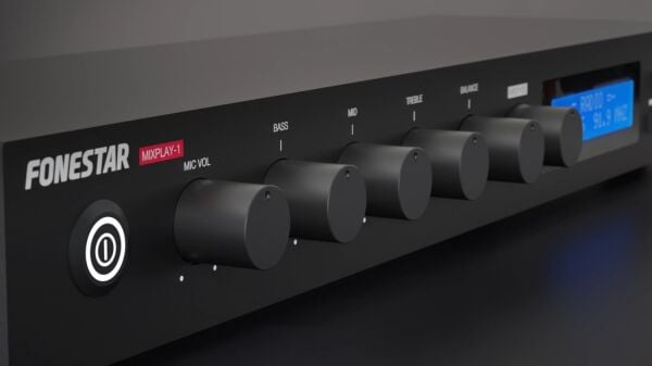 MIXPLAY-1 Bluetooth/USB/FM Çalar + Mikrofonlu Mikser/Kayıt