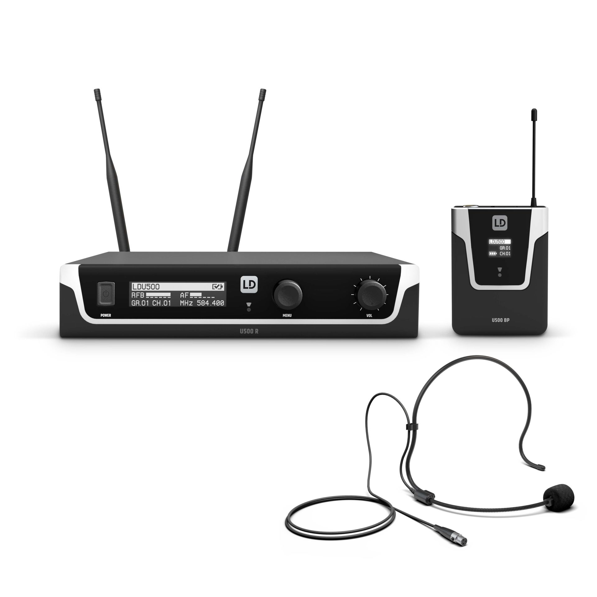 U505BPH Telsiz Headset Mikrofon