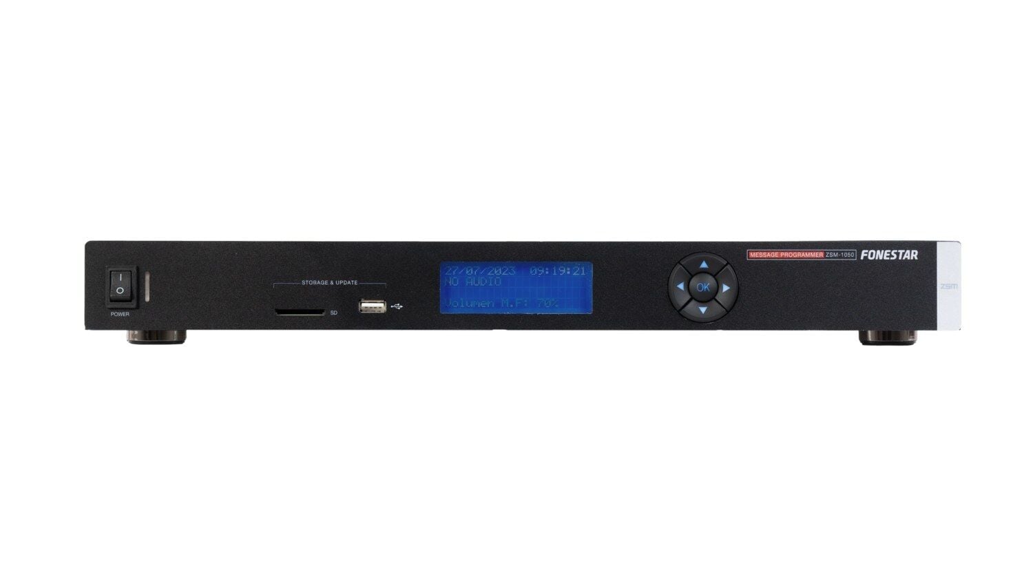 ZSM-1050 Çok Bölgeli Anons Zamanlayıcı + Müzik Çalar + SIP