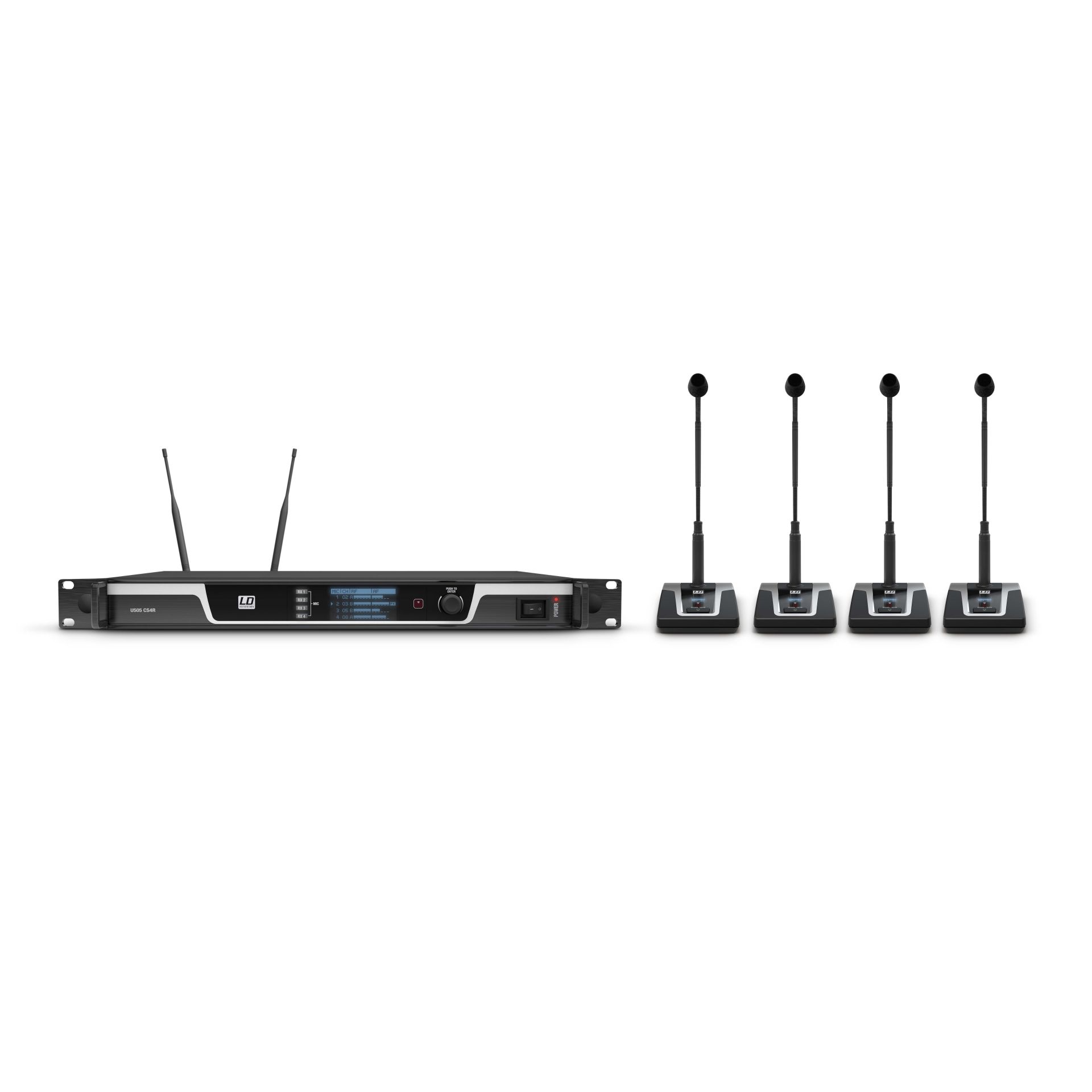 U505CS4 4 Kanal Konferans Sistemi