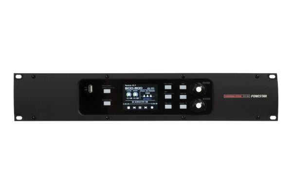SCD-600 Dijital Konferans Sistemi Kontrol Ünitesi