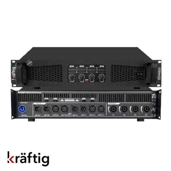 KD8650 4x1000 Watt Power Amfi