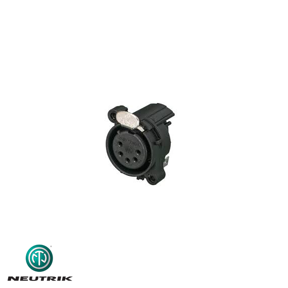 NC5FAH Şase Tipi 5 Pin XLR Dişi Konnektör