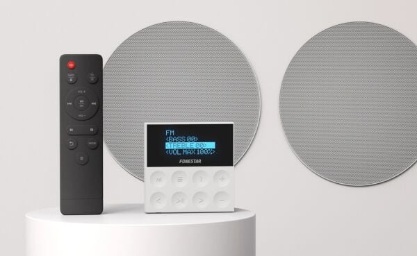 KS-WALL Ses Kiti: 2x15 Watt Amfi + 2x 6 inç Hoparlör