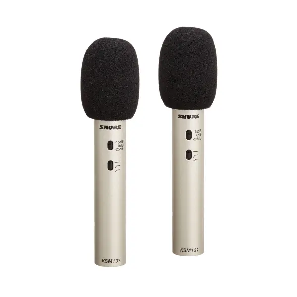 Shure KSM137 STEREO PAIR Enstrüman Mikrofonu
