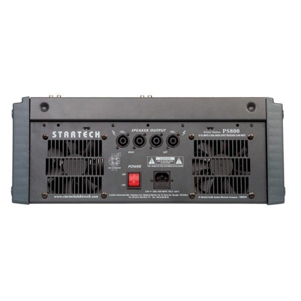 PS800 2x600 Watt Power Mixer