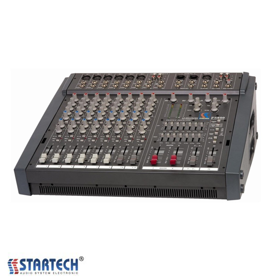 PS800 2x600 Watt Power Mixer