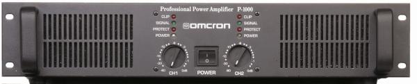 OMCRON P1000 2x500 Watt Power Amfi
