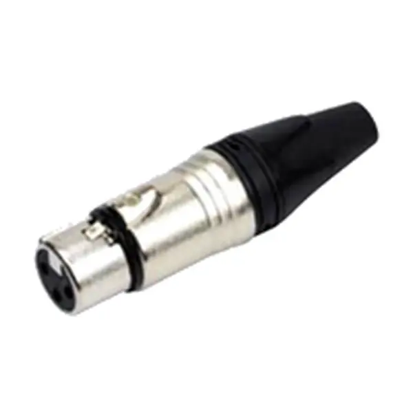 C221F 3 Pin XLR Dişi Konnektör