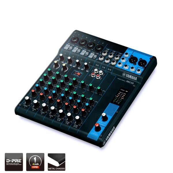 MG10 10 Kanal Anolog Mixer