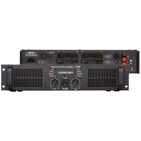 OMCRON P1500 2x750 Watt Power Amfi
