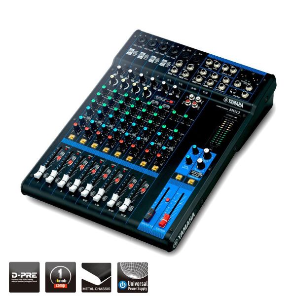 MG12 12 Kanal Anolog Mixer