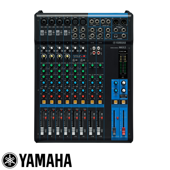 MG12 12 Kanal Anolog Mixer