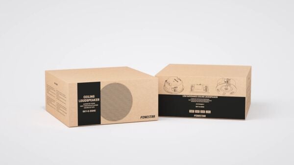 SKY-6 DOME 6 inç Arka Kubbeli Tavan Hoparlörü 20 Watt 100V/8 Ohm