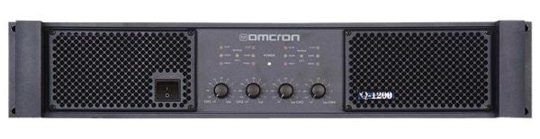 OMCRON Q1200 4x300 Watt Power Amfi