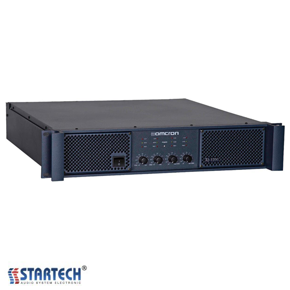 OMCRON Q1200 4x300 Watt Power Amfi