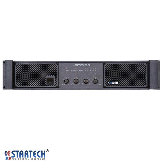 OMCRON Q1200 4x300 Watt Power Amfi