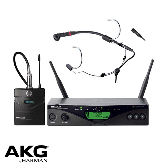 WMS470 PRES SET BD9 Head Set Telsiz Mikrofon