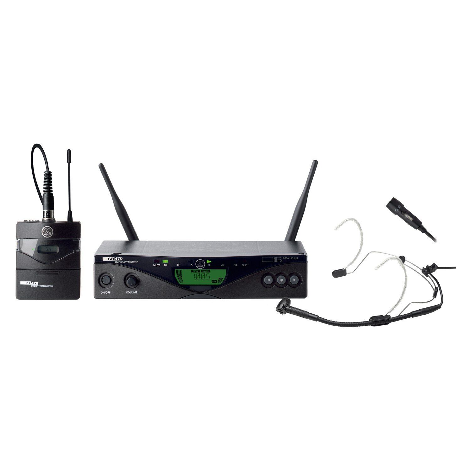 WMS470 PRES SET BD9 Head Set Telsiz Mikrofon