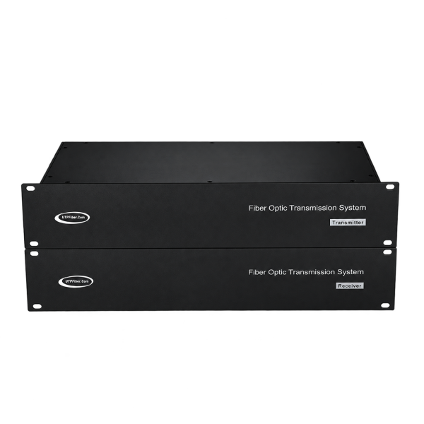 UF-XLR-8BA 8 Kanal Çift Yönlü XLR Fiber Optik Ses Konvertörü Seti