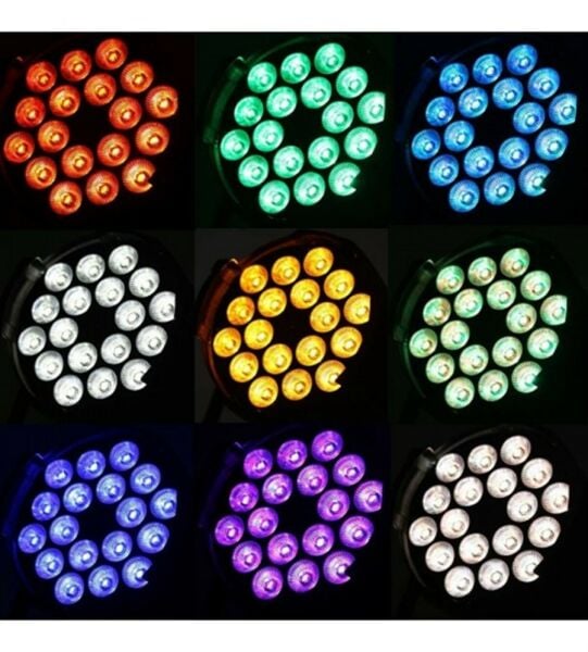 PL5 18x15 Watt RGBWA Led Par Işık